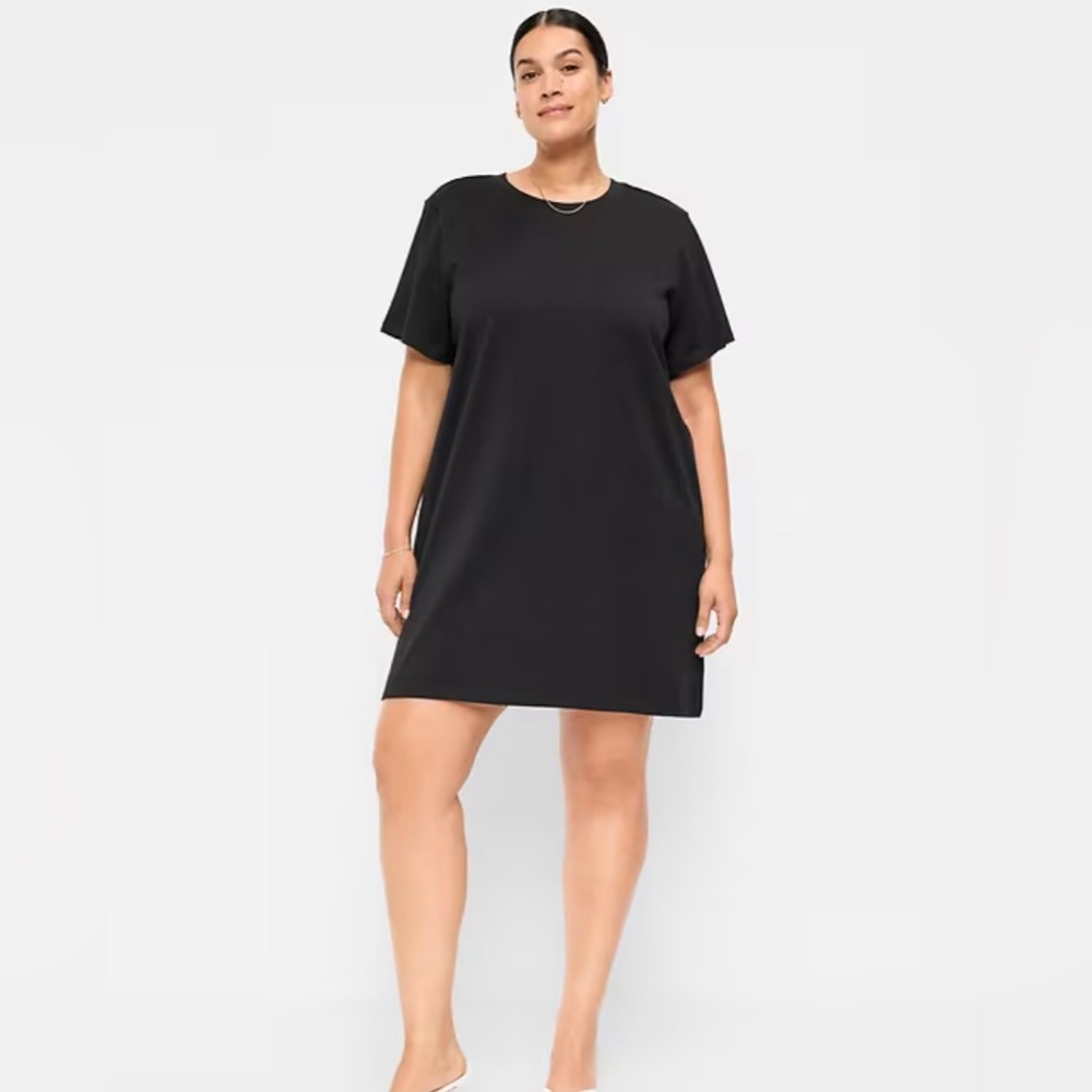 BUNDLE - Black T-Shirt Dress & Babydoll Dress